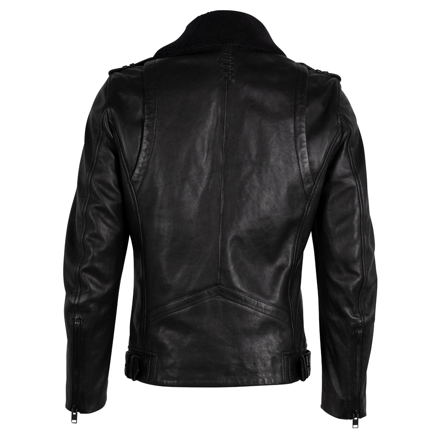 Geaca de Piele Barbati Gipsy Neagra G2MLotis – Black Friday