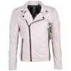 Geaca de Piele Barbati Gipsy Alb Murdar G2MLyal SF LATEV geci de piele - readytowear.ro