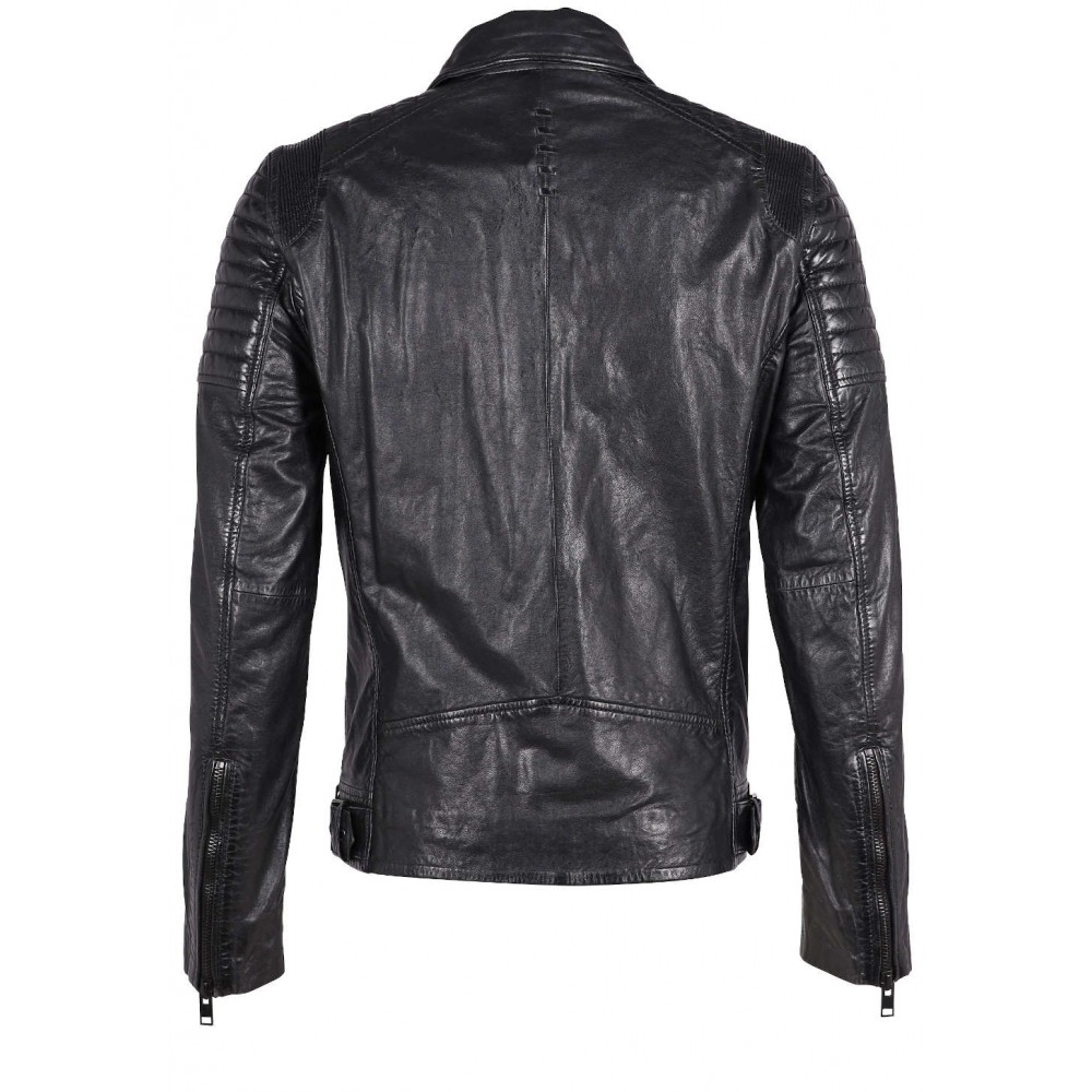 Geaca de Piele Barbati Gipsy Neagra G2MLyal Geaca de Piele Barbati Gipsy Neagra G2MLyal - readytowear.ro