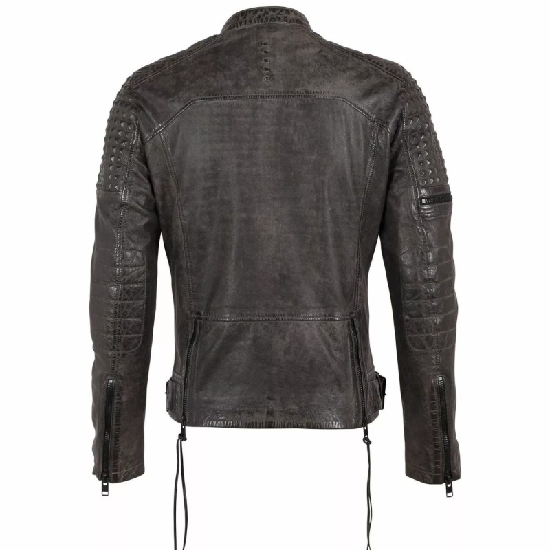 Geaca de Piele Barbati Gipsy Antracit G2MMahon – IMBRACAMINTE Geaca de Piele Barbati Gipsy Antracit G2MMahon – IMBRACAMINTE