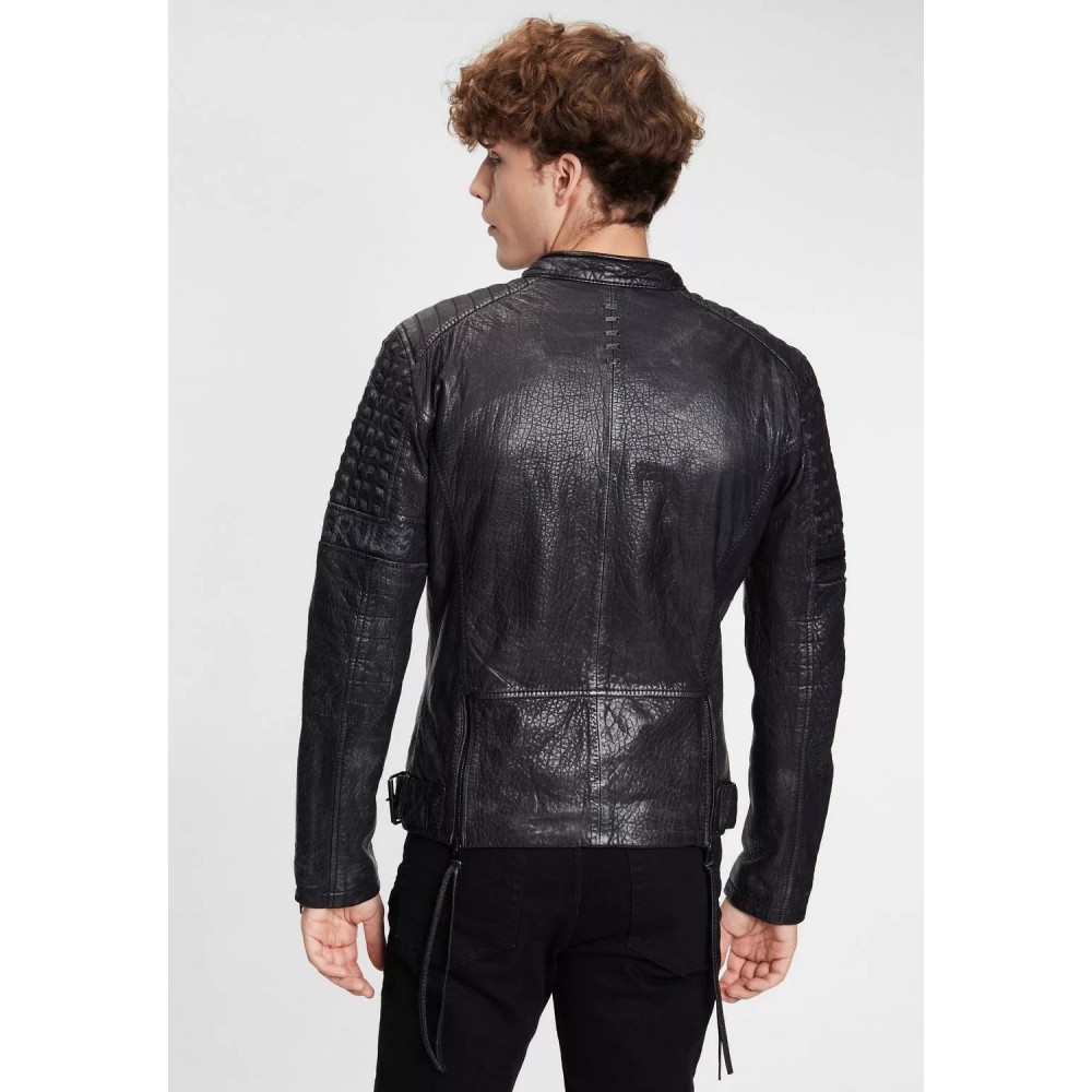 Geaca de Piele Barbati Gipsy Negru Antic G2MMirron SF LTAV Geaca de Piele Barbati Gipsy Negru Antic G2MMirron SF LTAV - readytowear.ro