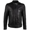 Geaca de Piele Barbati Gipsy Neagra G2MNamid - readytowear.ro