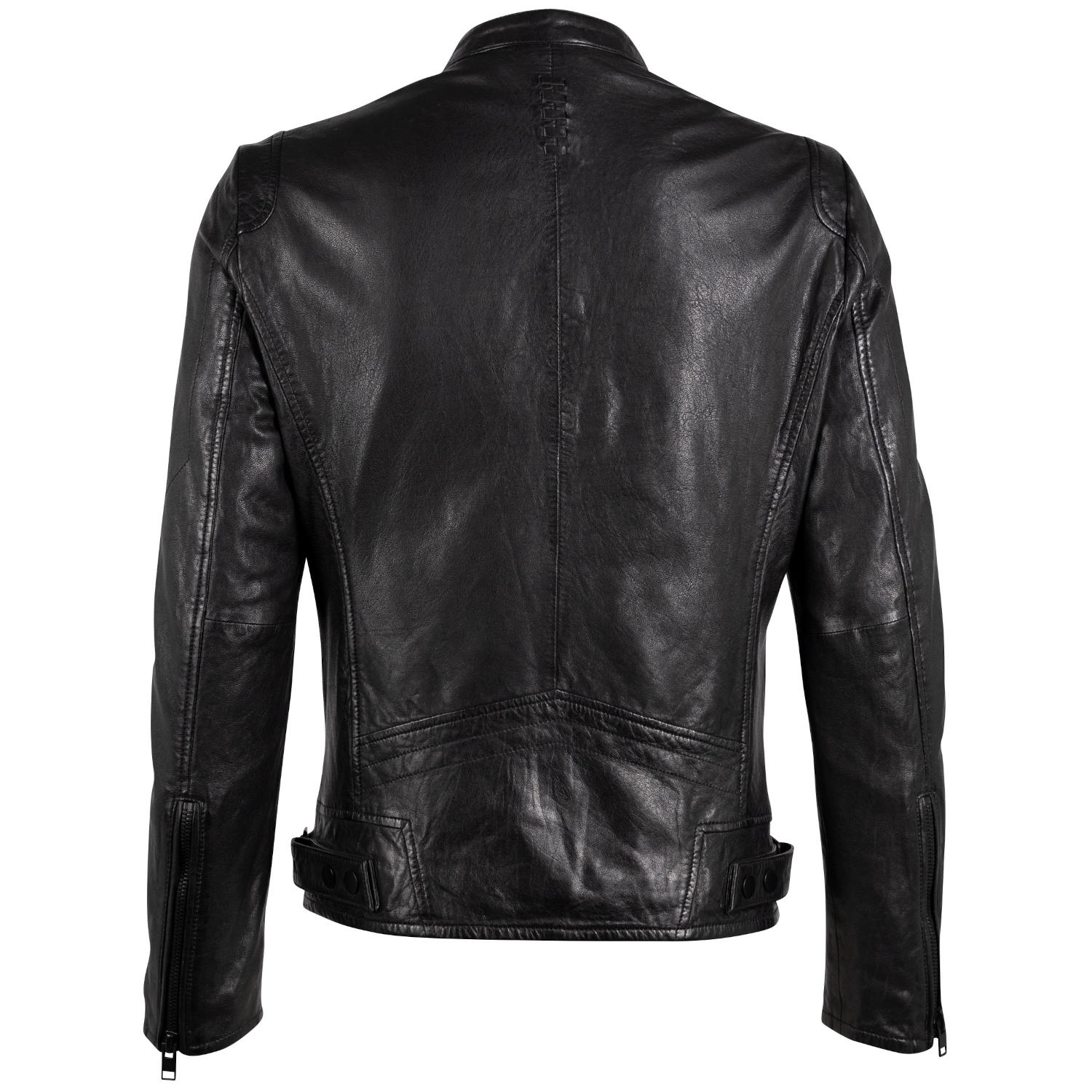 Geaca de Piele Barbati Gipsy Neagra G2MNamid – Geci de Piele