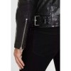 Geaca de Piele Barbati Gipsy Neagra G2MSanju - readytowear.ro