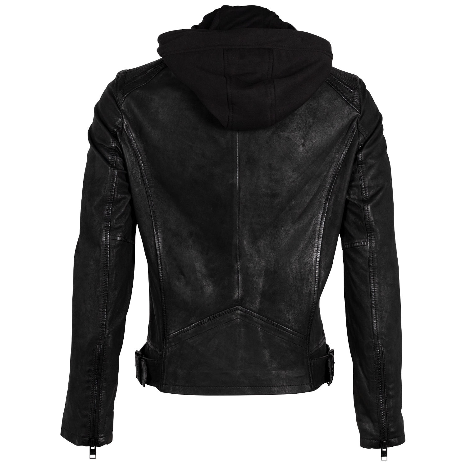 Geaca de Piele Barbati Gipsy Neagra G2MSayto – IMBRACAMINTE