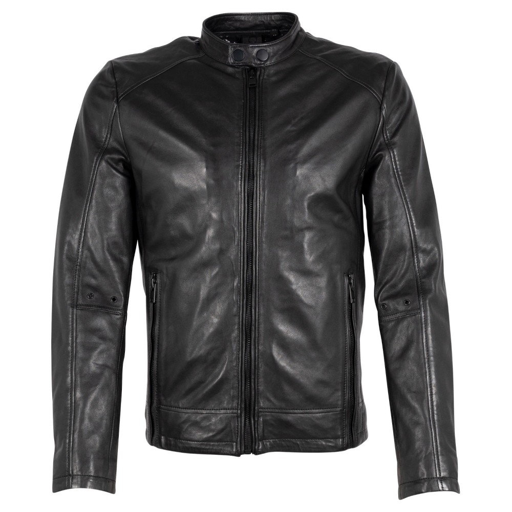 Geaca de Piele Barbati Gipsy Neagra G2MShiru Geaca de Piele Barbati Gipsy Neagra G2MShiru - readytowear.ro