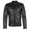 Geaca de Piele Barbati Gipsy Neagra G2MShiru - readytowear.ro