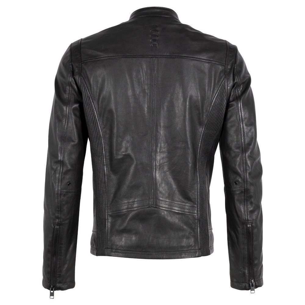 Geaca de Piele Barbati Gipsy Neagra G2MShiru Geaca de Piele Barbati Gipsy Neagra G2MShiru - readytowear.ro