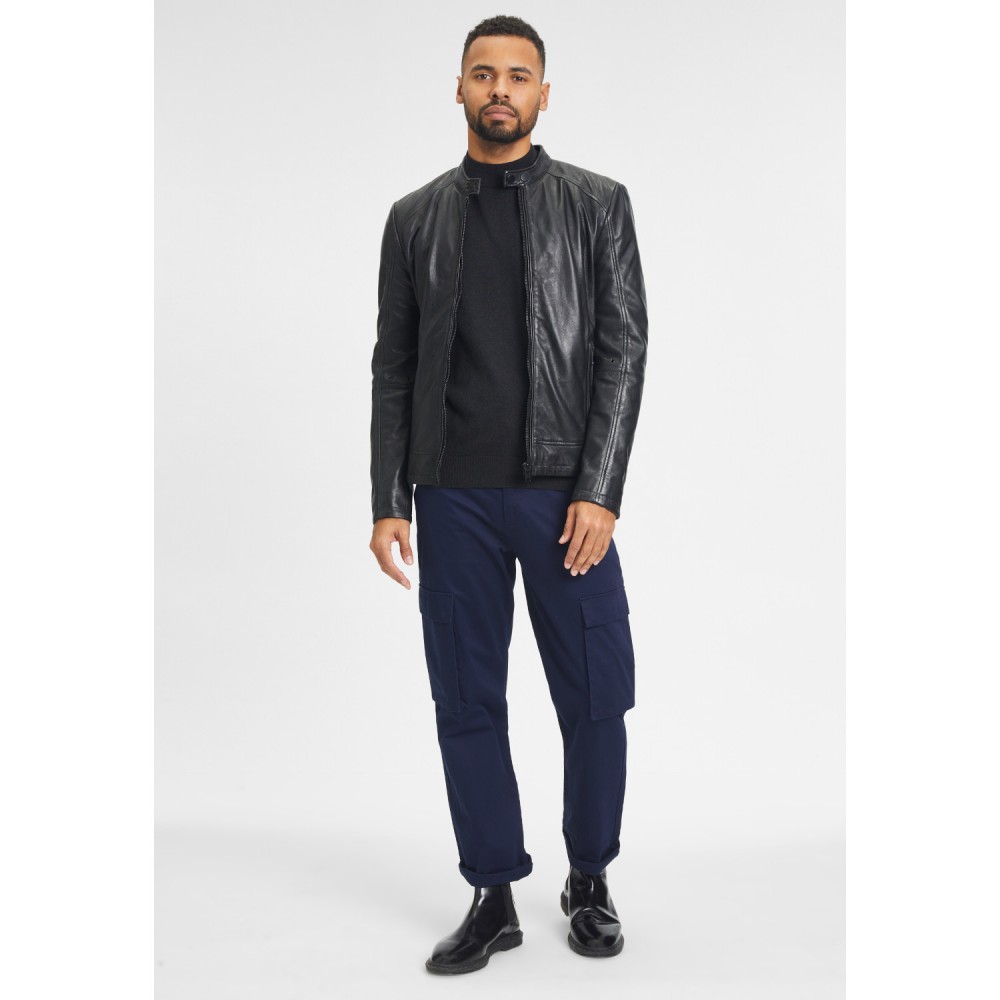 Geaca de Piele Barbati Gipsy Neagra G2MShiru Geaca de Piele Barbati Gipsy Neagra G2MShiru - readytowear.ro