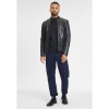 Geaca de Piele Barbati Gipsy Neagra G2MShiru - readytowear.ro