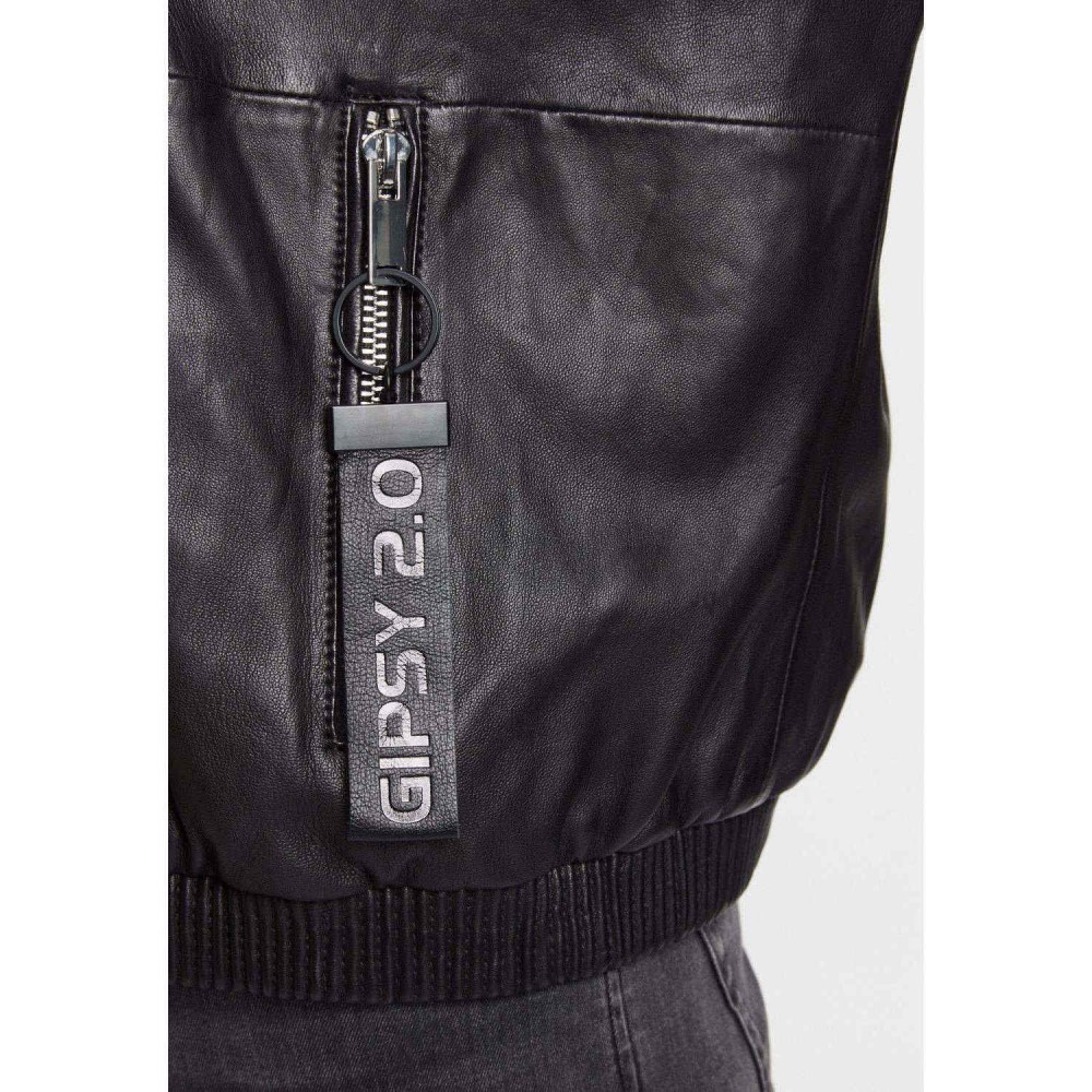 Geaca de Piele Unisex Gipsy Neagra G2MTaira Geaca de Piele Unisex Gipsy Neagra G2MTaira - readytowear.ro