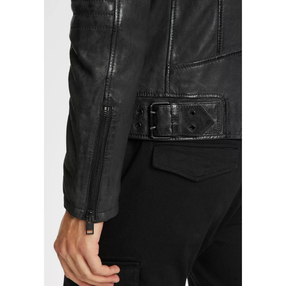 Geaca de Piele Barbati Gipsy Neagra G2MTayco Geaca de Piele Barbati Gipsy Neagra G2MTayco - readytowear.ro