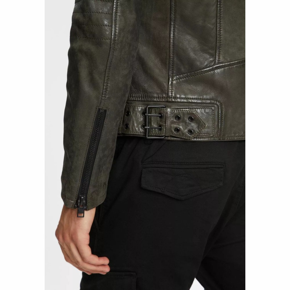 Geaca de Piele Barbati Gipsy Olive G2MTayco Geaca de Piele Barbati Gipsy Olive G2MTayco - readytowear.ro
