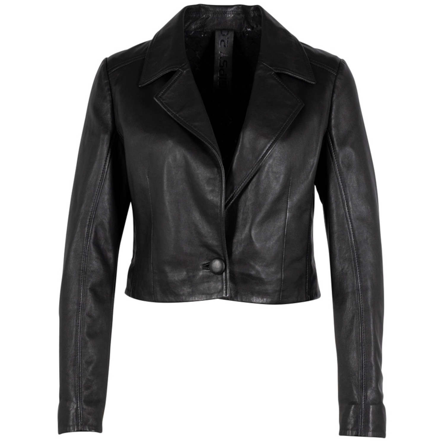 Geaca Scurta de Piele Dama Gipsy Neagra G2WAcita – Geci de Piele