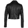 Geaca Scurta de Piele Dama Gipsy Neagra G2WAcita – Geci de Piele
