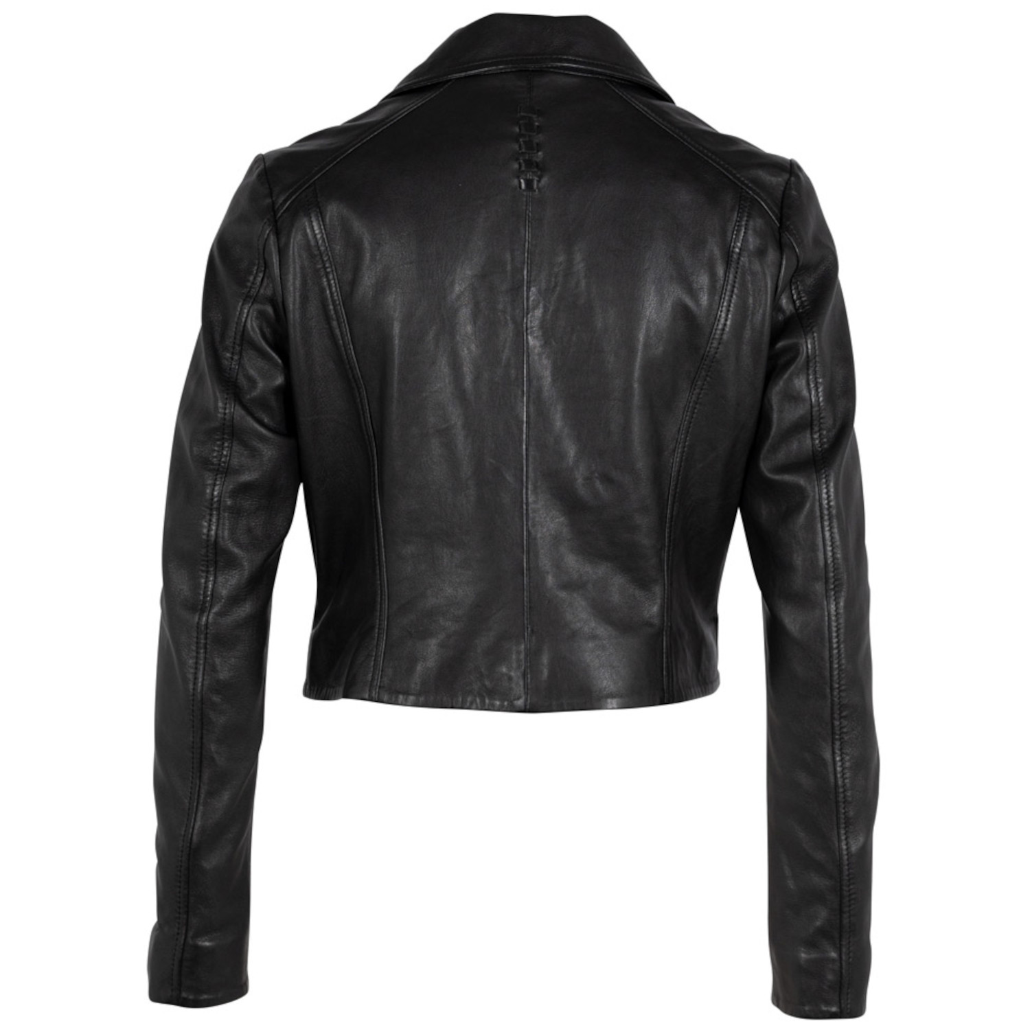 Geaca Scurta de Piele Dama Gipsy Neagra G2WAcita – Geci de Piele