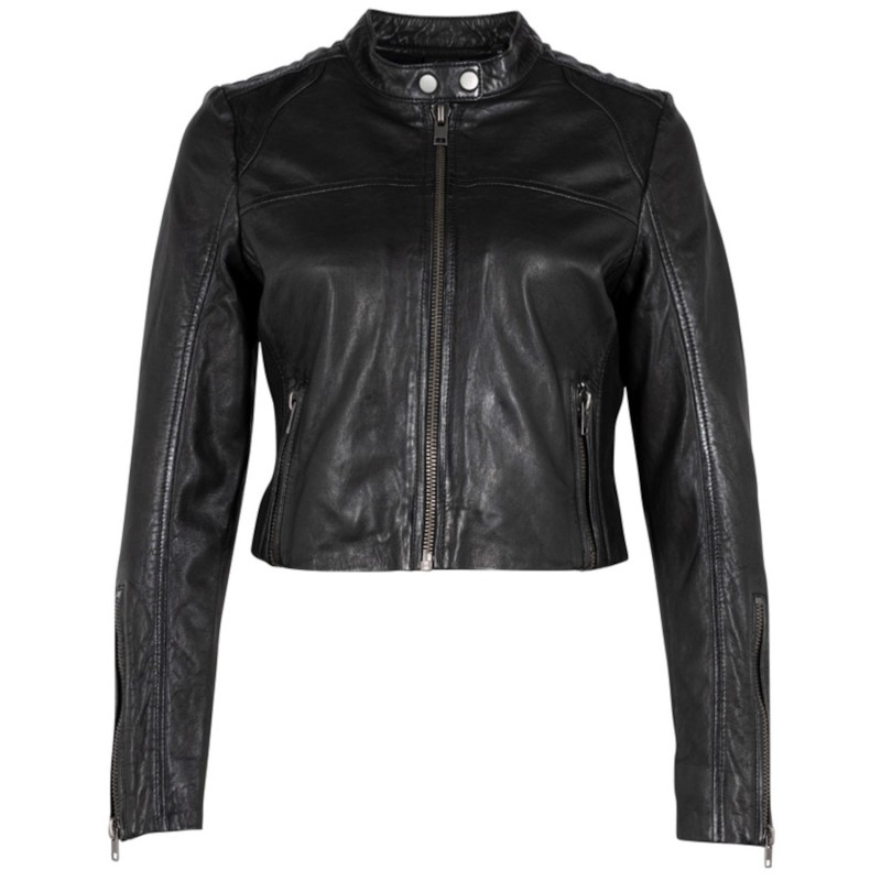 Geaca Scurta de Piele Dama Gipsy Neagra G2WAdana – Geci de Piele Geaca Scurta de Piele Dama Gipsy Neagra G2WAdana – Geci de Piele