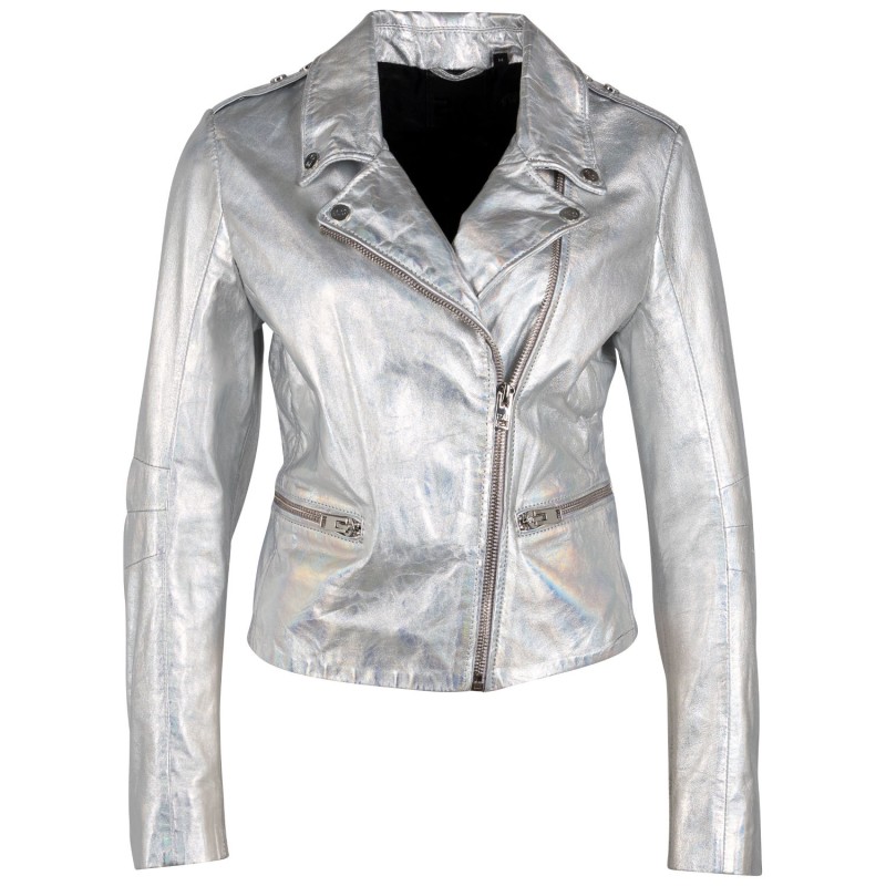 Geaca de Piele Dama Gipsy Holografica G2WAdeni – Black Friday