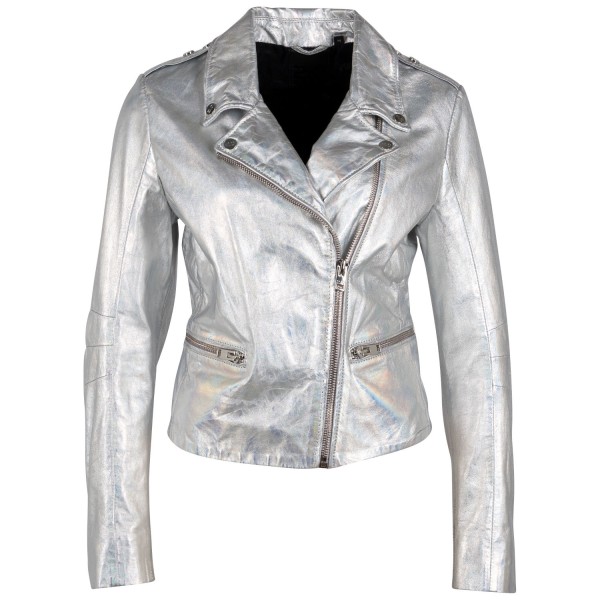 Geaca de Piele Dama Gipsy Holografica G2WAdeni – Geci de Piele — fotografia 3