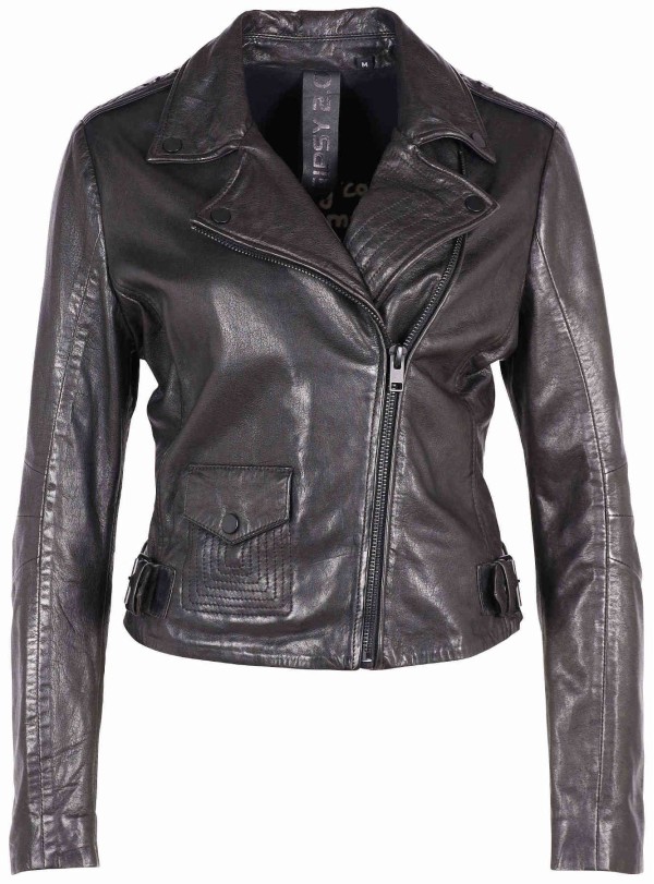 Geaca de Piele Dama Gipsy Neagra G2WAdine SF LADESV – IMBRACAMINTE — fotografia 1