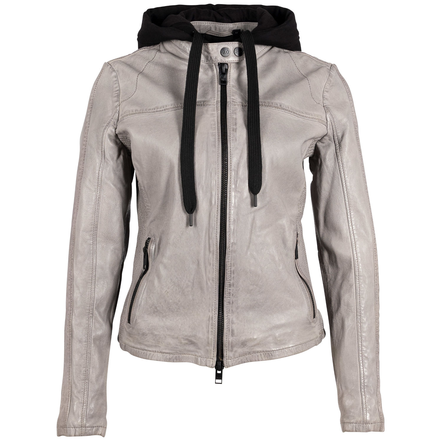 Geaca de Piele Dama Gipsy Gri Deschis G2WAlana – Geci de Piele Geaca de Piele Dama Gipsy Gri Deschis G2WAlana – Geci de Piele