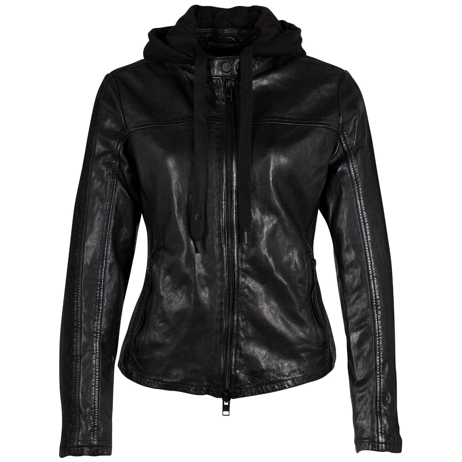 Geaca de Piele Dama Gipsy Neagra G2WAlana – Black Friday