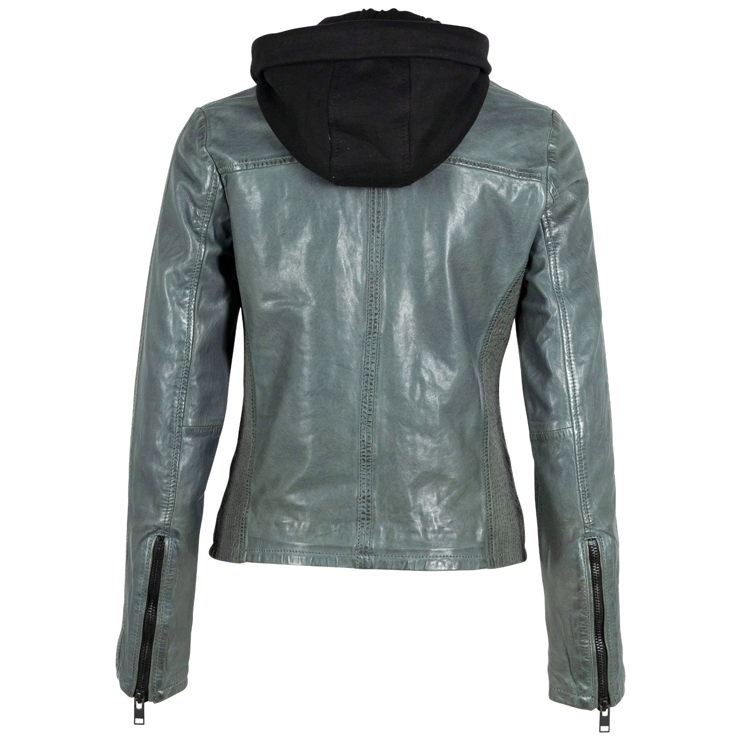 Geaca de Piele Dama Gipsy Verde Inchis G2WAlana – Geci de Piele