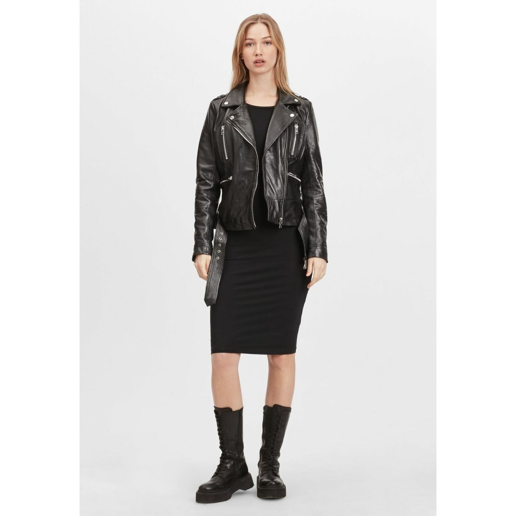 Geaca de Piele Dama Gipsy Neagra G2WAnca SF LAROXV – IMBRACAMINTE