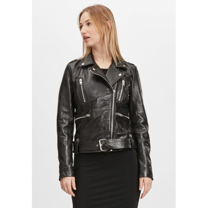 Geaca de Piele Dama Gipsy Neagra G2WAnca SF LAROXV – IMBRACAMINTE Geaca de Piele Dama Gipsy Neagra G2WAnca SF LAROXV – IMBRACAMINTE