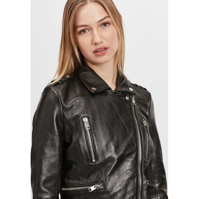 Geaca de Piele Dama Gipsy Neagra G2WAnca SF LAROXV – IMBRACAMINTE Geaca de Piele Dama Gipsy Neagra G2WAnca SF LAROXV – IMBRACAMINTE