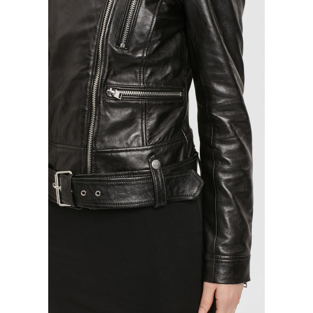 Geaca de Piele Dama Gipsy Neagra G2WAnca SF LAROXV Geaca de Piele Dama Gipsy Neagra G2WAnca SF LAROXV - readytowear.ro