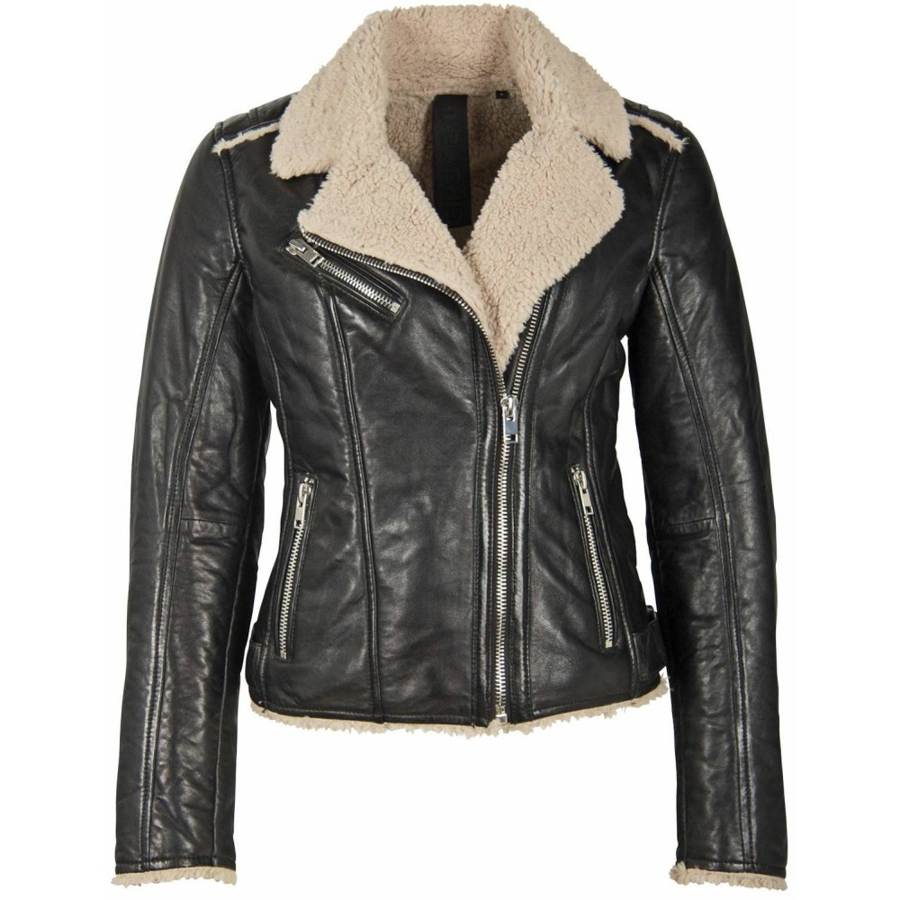Geaca de Piele Dama Gipsy Neagra G2WAnia P SF NSLVV W Geaca de Piele Dama Gipsy Neagra G2WAnia P SF NSLVV W - readytowear.ro