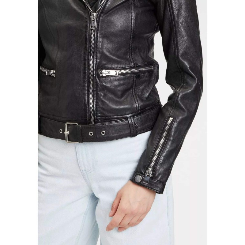 Geaca de Piele Dama Gipsy Neagra G2WArisha SF LASARV – IMBRACAMINTE