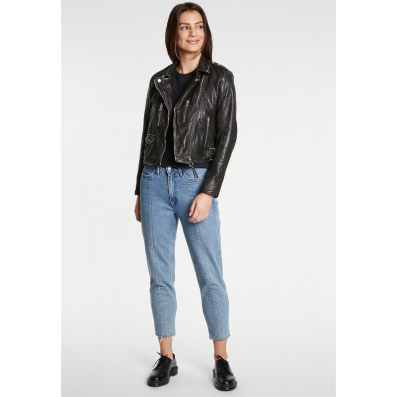 Geaca de Piele Dama Gipsy Negru Antic G2WBarah – Black Friday Geaca de Piele Dama Gipsy Negru Antic G2WBarah – Black Friday