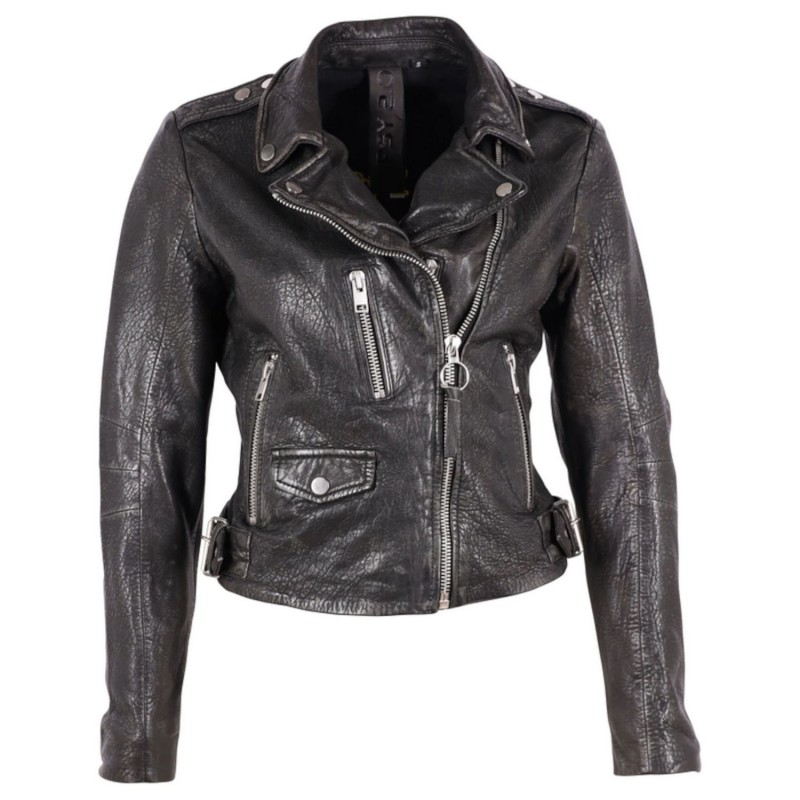 Geaca de Piele Dama Gipsy Negru Antic G2WBarah – Black Friday Geaca de Piele Dama Gipsy Negru Antic G2WBarah – Black Friday