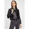 Geaca de Piele Dama Gipsy Neagra G2WBejda - readytowear.ro