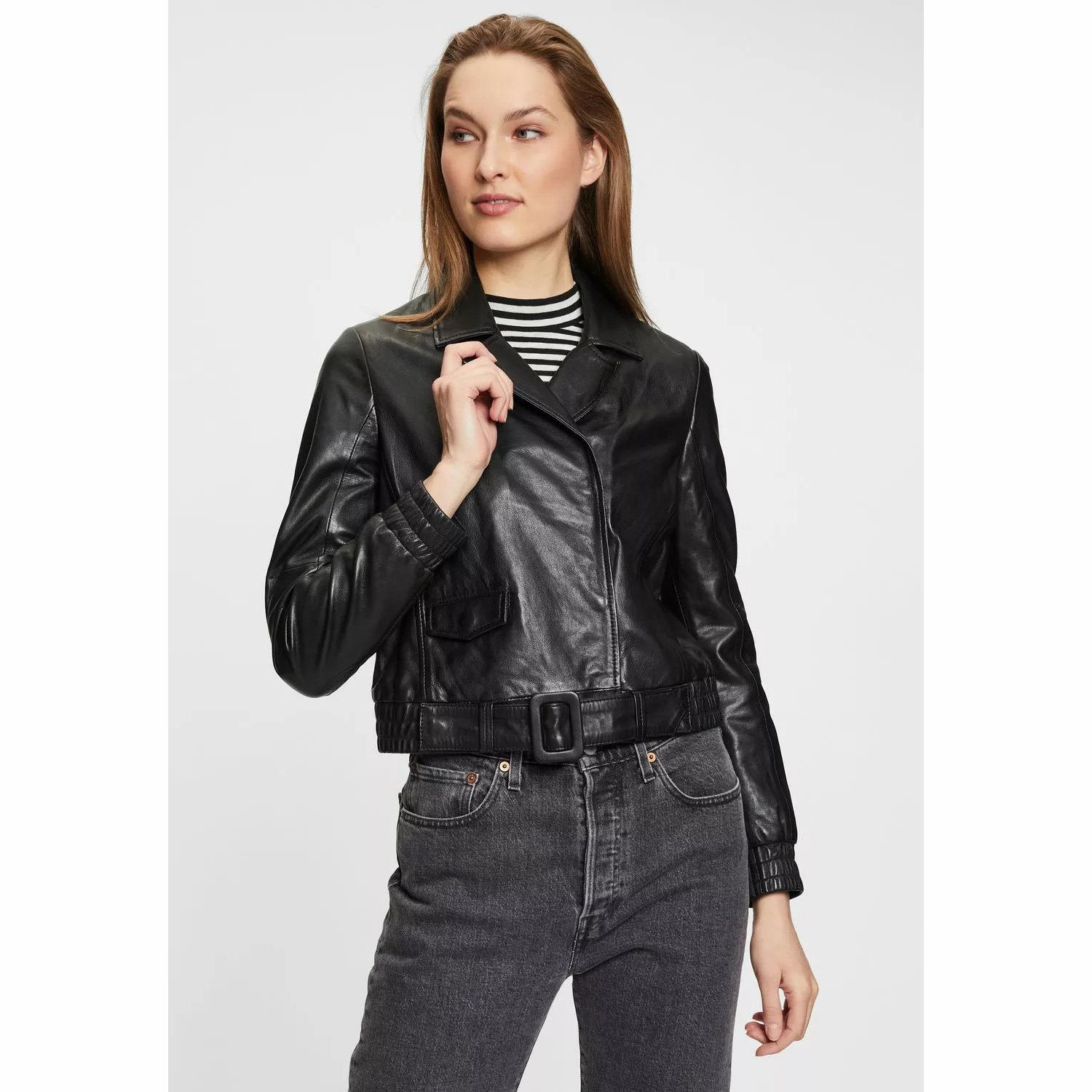 Geaca de Piele Dama Gipsy Neagra G2WBejda – IMBRACAMINTE