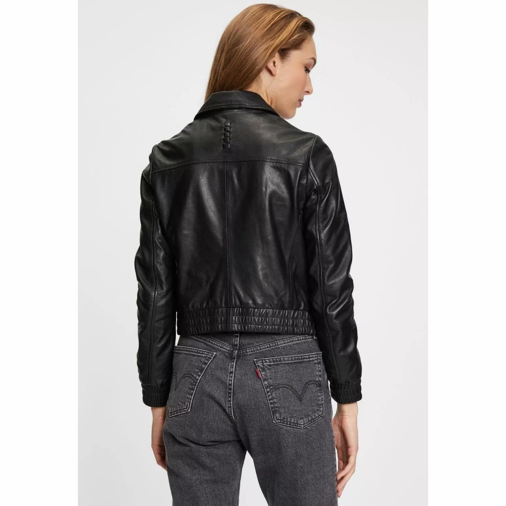 Geaca de Piele Dama Gipsy Neagra G2WBejda Geaca de Piele Dama Gipsy Neagra G2WBejda - readytowear.ro