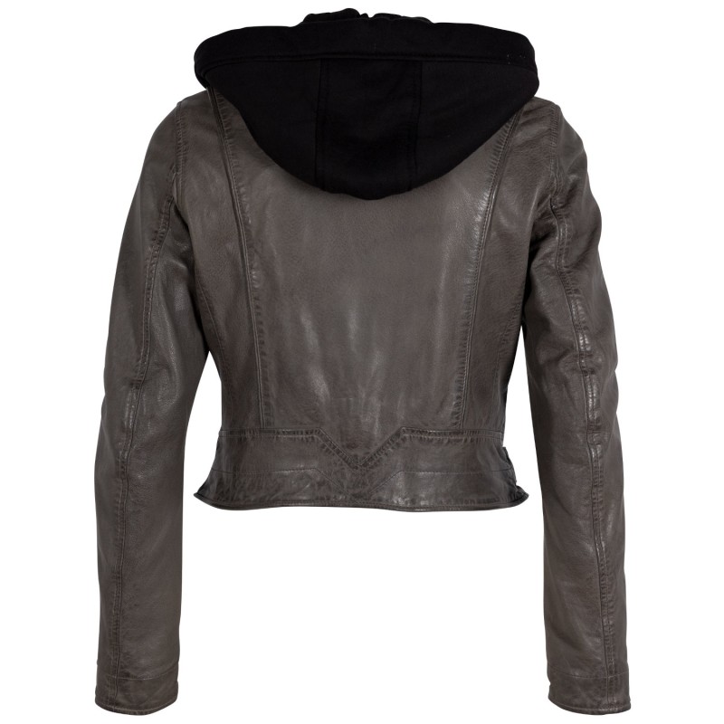 Geaca de Piele Dama Gipsy Gri G2WBelfa – Black Friday Geaca de Piele Dama Gipsy Gri G2WBelfa – Black Friday