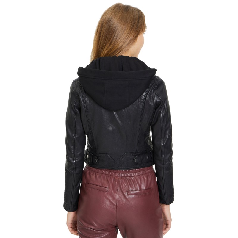 Geaca de Piele Dama Gipsy Neagra G2WBelfa – IMBRACAMINTE