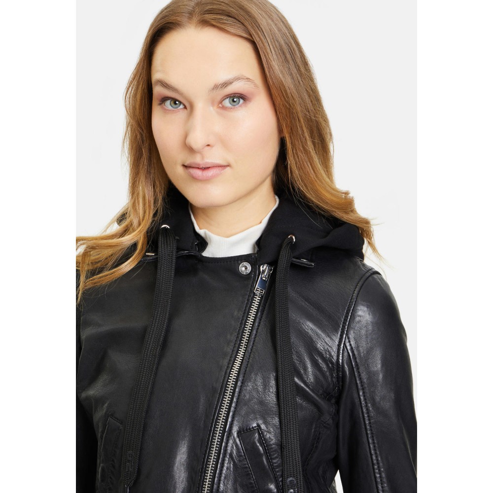 Geaca de Piele Dama Gipsy Neagra G2WBelfa Geaca de Piele Dama Gipsy Neagra G2WBelfa - readytowear.ro