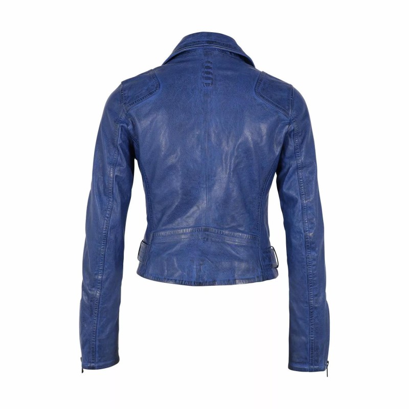 Geaca de Piele Dama Gipsy Albastra G2WBita SF LADESV – IMBRACAMINTE Geaca de Piele Dama Gipsy Albastra G2WBita SF LADESV – IMBRACAMINTE