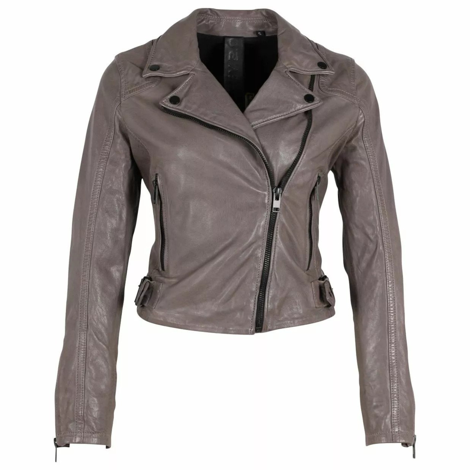 Geaca de Piele Dama Gipsy Gri G2WBita – IMBRACAMINTE