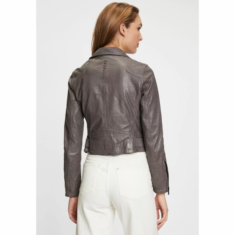 Geaca de Piele Dama Gipsy Gri G2WBita – IMBRACAMINTE Geaca de Piele Dama Gipsy Gri G2WBita – IMBRACAMINTE