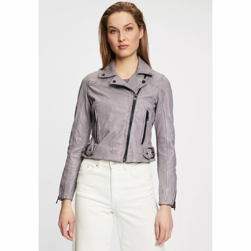 Geaca de Piele Dama Gipsy Mov G2WBita – Black Friday Geaca de Piele Dama Gipsy Mov G2WBita – Black Friday