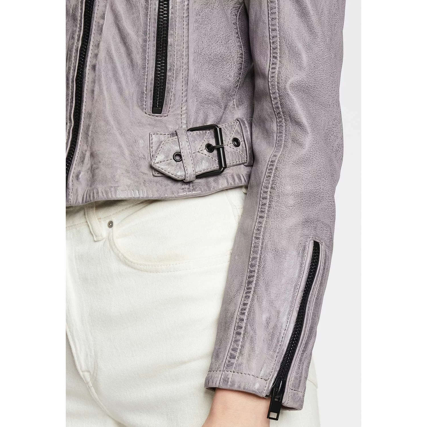 Geaca de Piele Dama Gipsy Mov G2WBita – IMBRACAMINTE