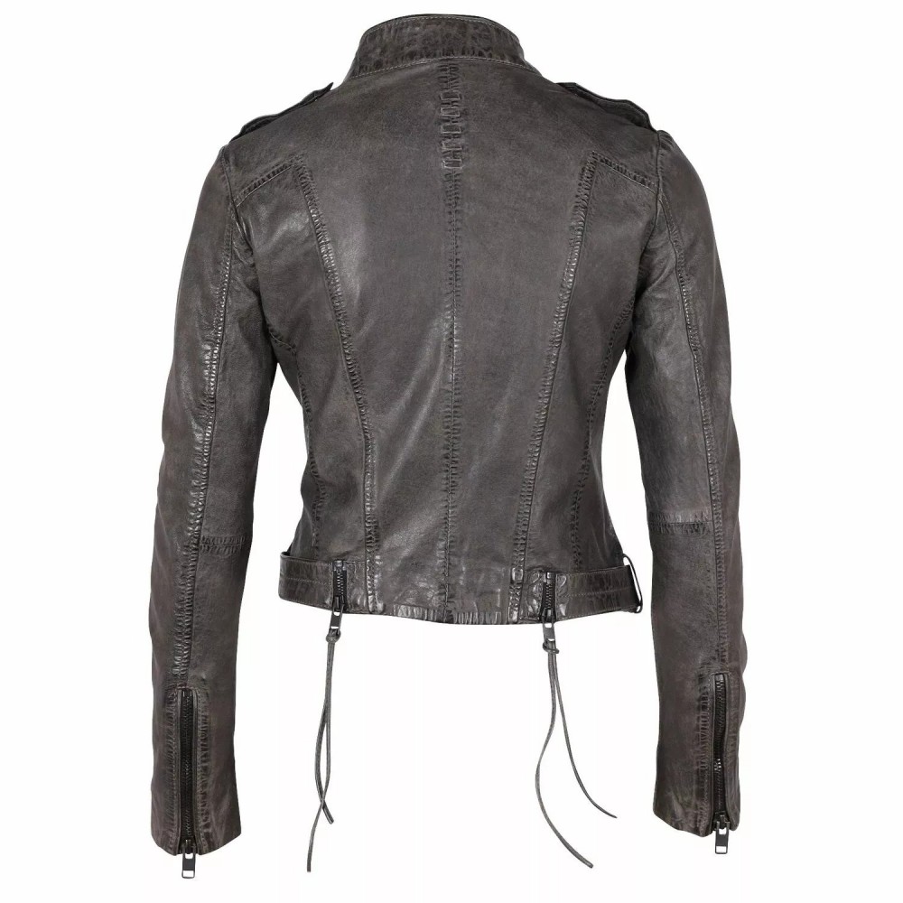 Geaca de Piele Dama Gipsy Antracit G2WCandice SF LVWW Geaca de Piele Dama Gipsy Antracit G2WCandice SF LVWW - readytowear.ro