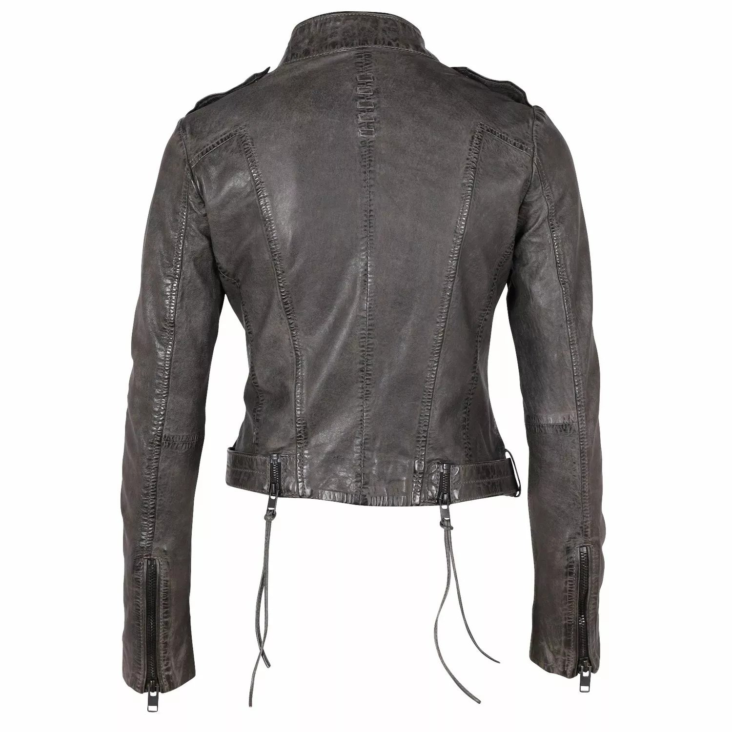 Geaca de Piele Dama Gipsy Antracit G2WCandice SF LVWW – IMBRACAMINTE