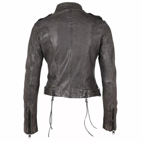 Geaca de Piele Dama Gipsy Antracit G2WCandice SF LVWW – IMBRACAMINTE — fotografia 2