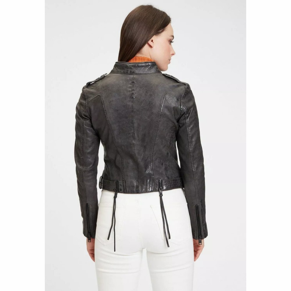 Geaca de Piele Dama Gipsy Antracit G2WCandice SF LVWW Geaca de Piele Dama Gipsy Antracit G2WCandice SF LVWW - readytowear.ro
